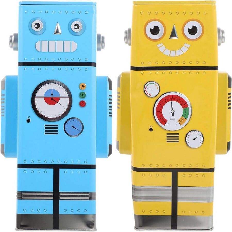 Kindercadeaus voor kinderen Nieuwjaar robotspaarpot en karikatuur ornamenten
