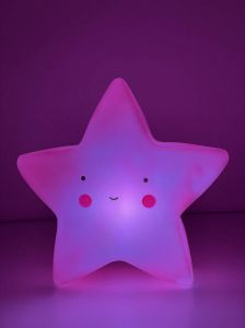 Kinderlampje Nachtlamp Ster Kinderkamer Roze Star Baby