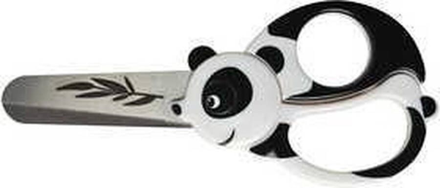 Fiskars Kinderschaar Dierenmotief Panda Papier Knippen Lengte 13cm Bladlengte 5cm 1 stuk