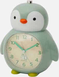 Kinderwekker Alarm clock Groene pinguin wekker Slaaptrainer