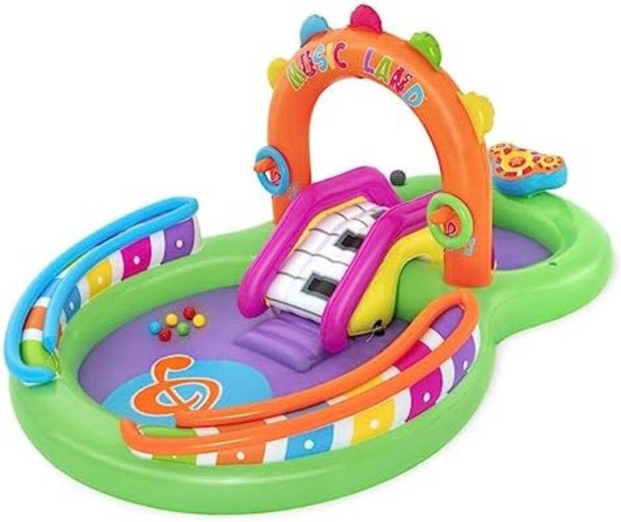 Kinderzwembad met Glijbaan Speelzwembad met Glijbaan Kinderzwembad Opblaasbaar