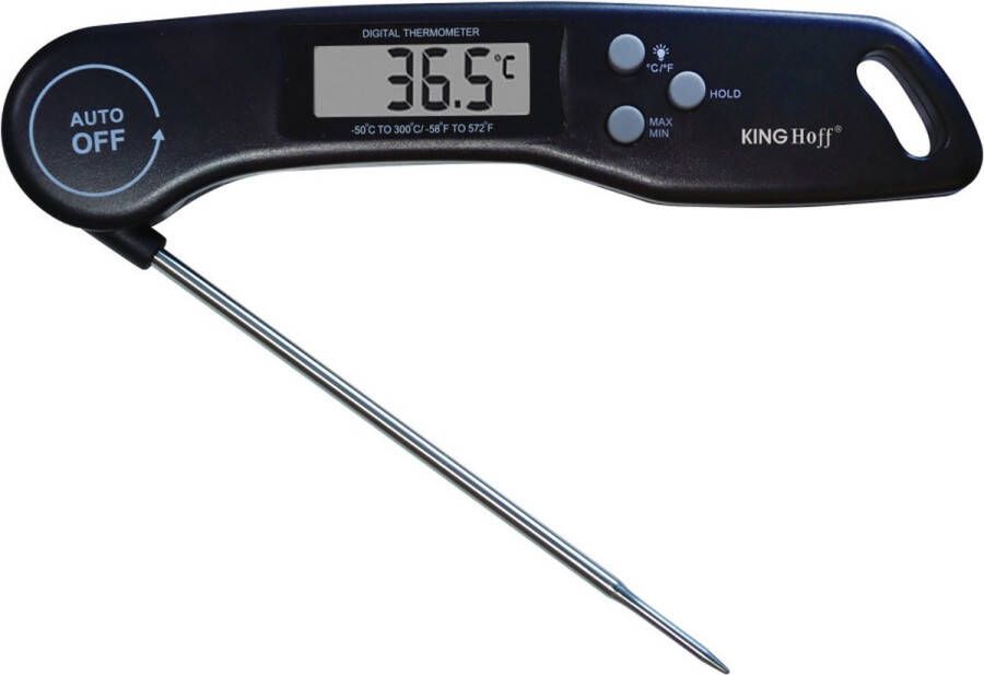 Merkloos Sans marque Vleesthermometer Draadloos BBQ Thermometer Kernthermometer Suikerthermometer Oven thermometer Keukenthermometer BBQ accessoire Barbecue– Digitaal