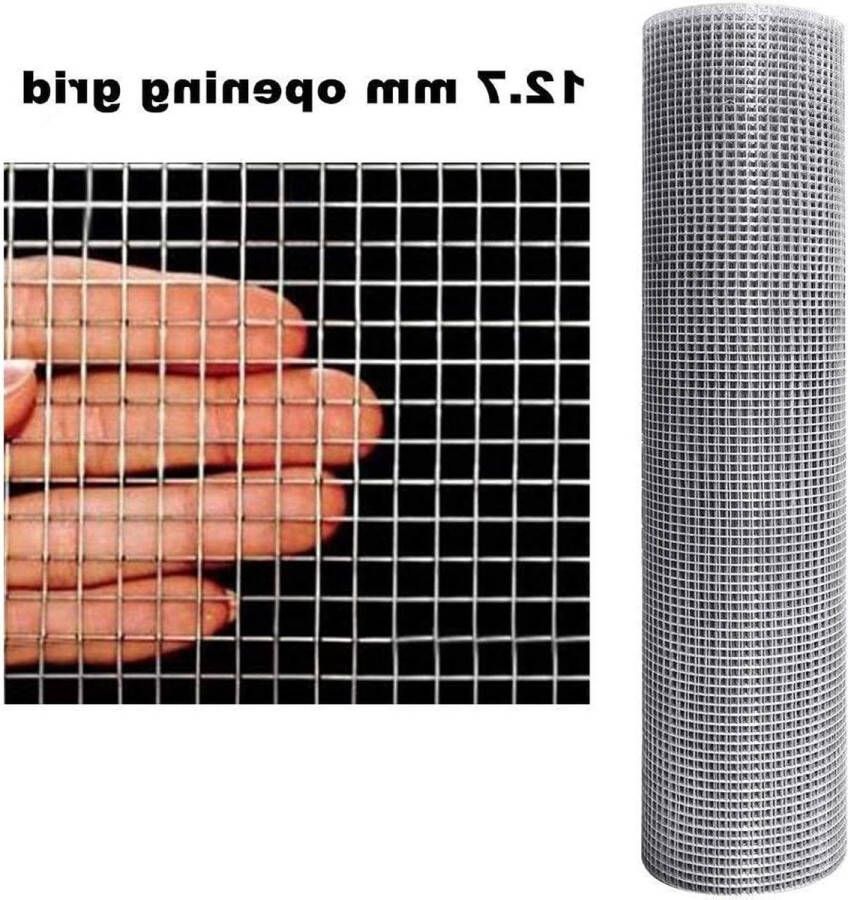 Kippendraad 05 Mx25 M 127 mm gaten 07 mm 22 meter verzinkt zeshoekig gaas hekwerk warm gedompeld draad gevogelte net konijn hond hardware doek tuin dier behuizing