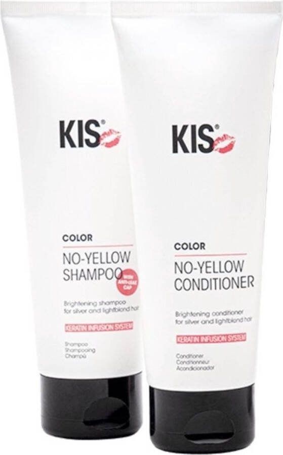KIS No Yellow Duo Set Shampoo & Conditioner 2x250ml