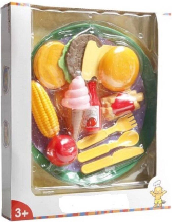 Kitchen gourmetstel met borden Toy Company