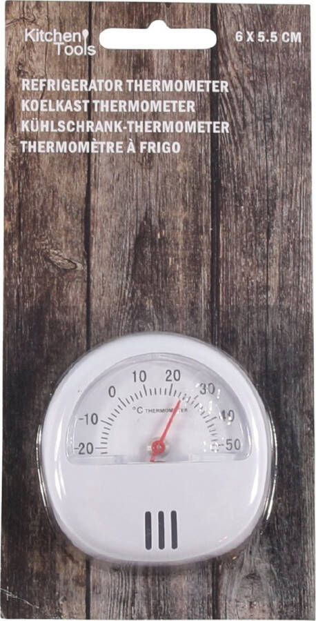 Merkloos Sans marque Kitchen Tools | Koelkast Thermometer Kunststof Bereik Van -20 t m 50 6 x 5 cm