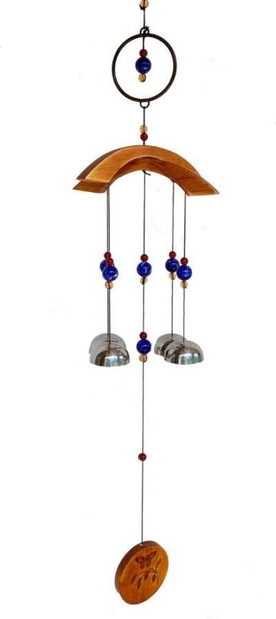 Klankspel Pearls & Bells Windgong Totale lengte: 89 cm incl. S-haak ophanging weerbestendig met weldadige klanken
