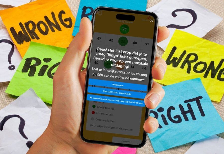 Klassieke Nummer Bingo Digitale Spellenbox