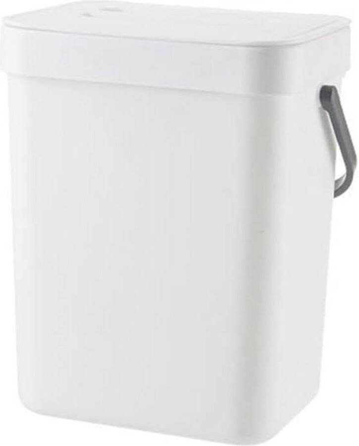 Kleine 3L Keuken Compostbak Afvalbak met Deksel Huishoudelijke Aanrecht Container voor Vuilnis Composter