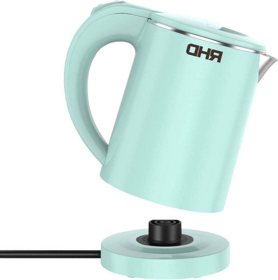 Kleine draagbare waterkoker kokend water roestvrij staal reis snel koken theepot droogkookbescherming automatische uitschakeling reizen koken koffie thee