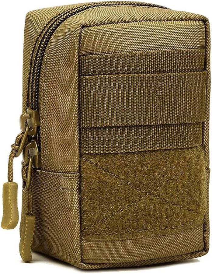 Kleine Molle-tas tactische telefoontas waterdicht EHBO-tas buidel riemtas noodtas gereedschapstas voor riem vest rugzak outdoor wandelen kamperen