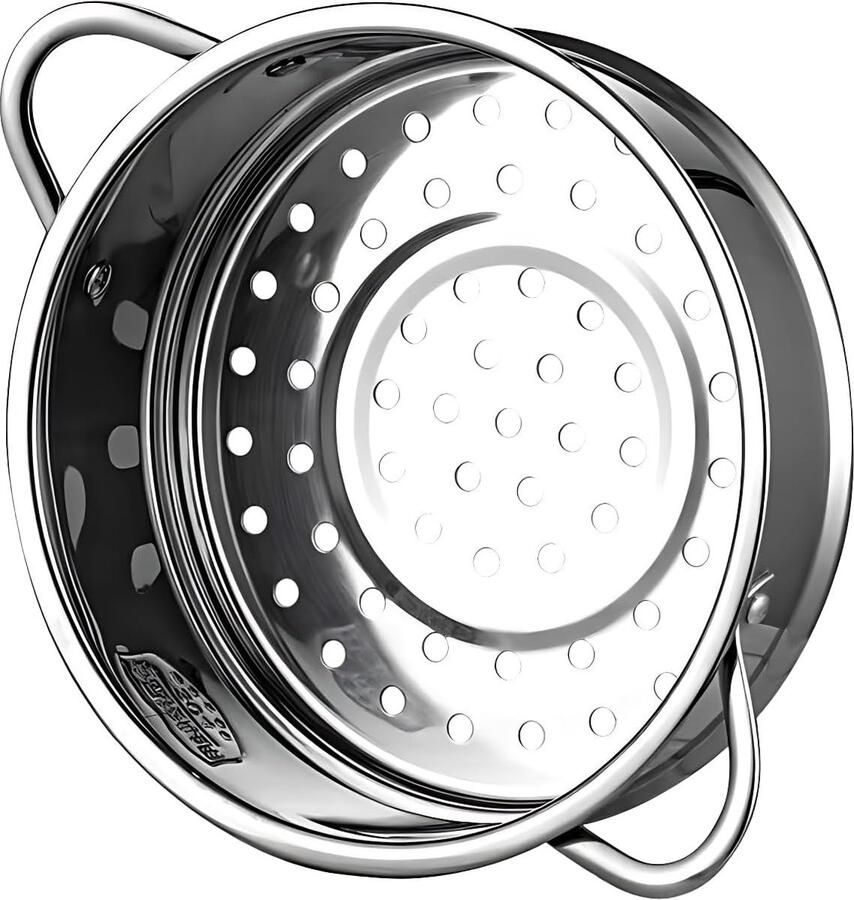 Kleine stoompan roestvrij staal stoominzet voor kooktoestel stoominzet voor stoominzet stoomrooster binnendiameter 20 cm gemaakt van voedselgraad 304 roestvrij staal olid en duurzaam gemaakt