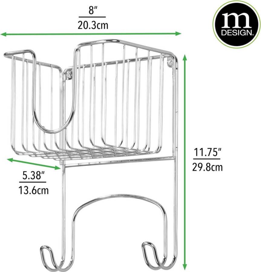 Kleine strijkplankhouder voor wandmontage strijkplank met legplank voor strijkijzer en dergelijke. Compacte wandophanging voor de bijkeuken van metaal zilverkleurig