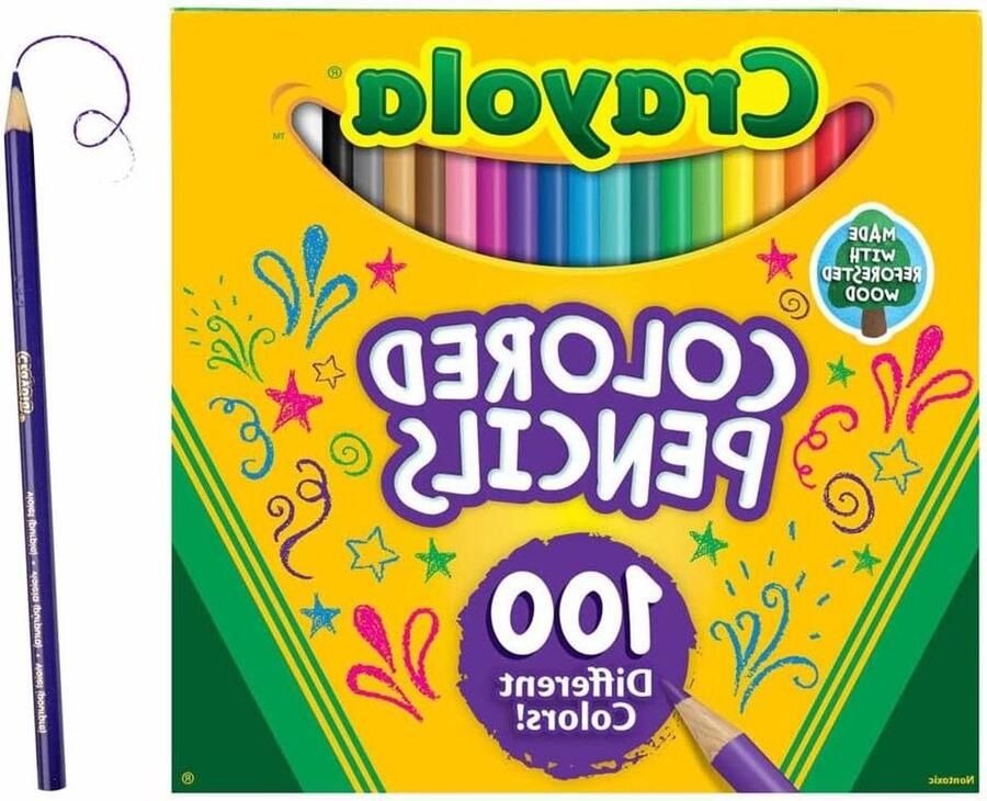 Kleurpotloden Set 100 Colorful Drawing Tools for Artists