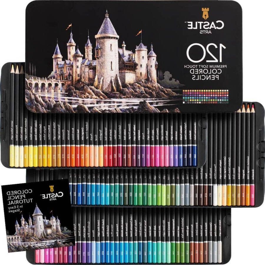 Kleurpotloden Set voor Volwassenen Professionele Kunstenaars Met zachte serie kern Layering blending schaduw tekenen Perfect voor schetsen kleurboeken