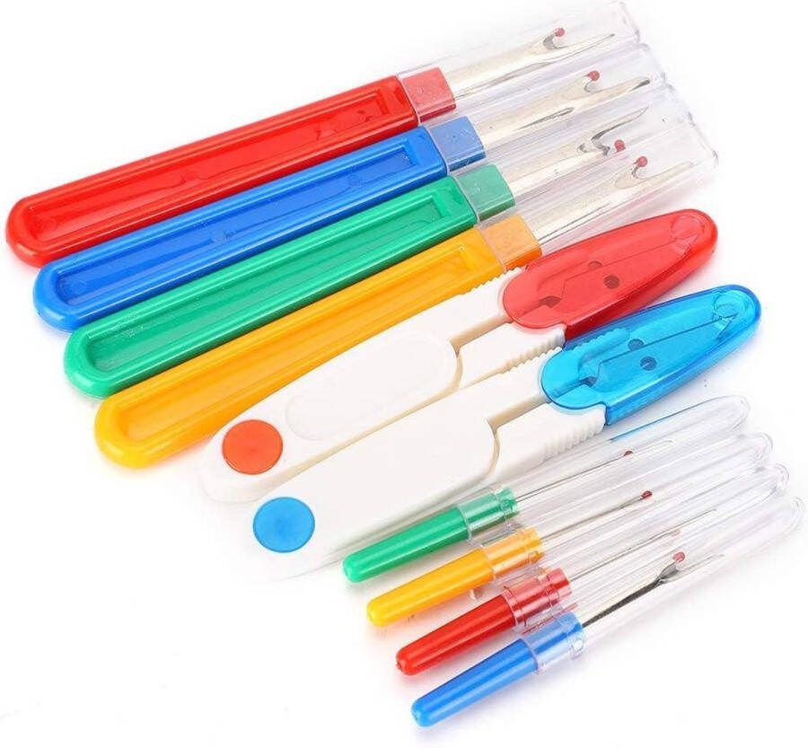 Kleurrijke Naaigereedschap Tornmesje Assortiment Naaischaar Garen Draad Tornmesjes Plastic Handgrepen tornmesje