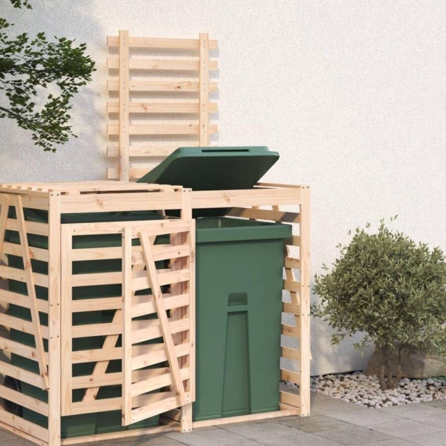 Kliko Ombouw – Containerberging – Enkele Containerkast – Containerombouw Container Ombouw Hout