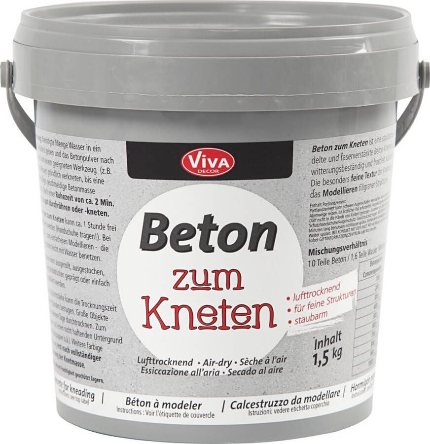 WAYS_ Viva Decor Kneedbeton 1 5 Kg Grijs