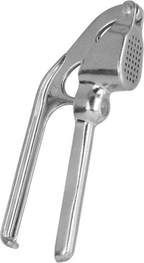 Knoflookpers grijs keukenaccessoire met handvat
