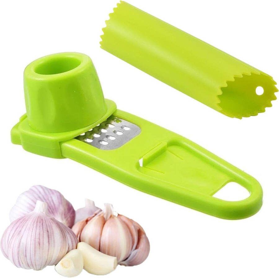 Knoflookpers Handmatige knoflookpers voor het verwijderen van meer knoflookpasta