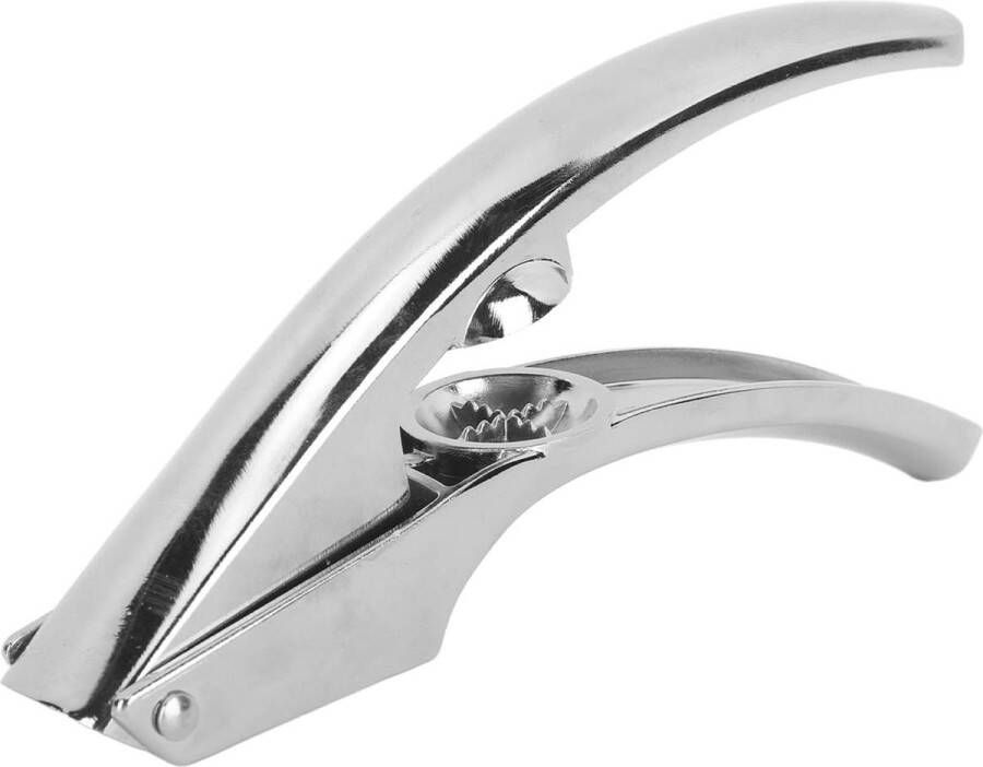 Knoflookpers multifunctionele knoflookpers met kastanje en walnoot opener knoflook en gember persgereedschap met instelbare druk