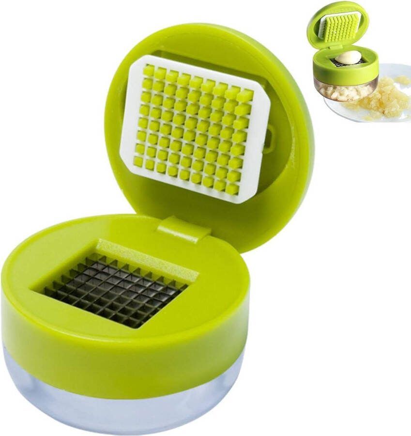 Knoflookpers roestvrij staal Hakmolen Mini Fruit Groenten Uien Gember Chili Pinda's