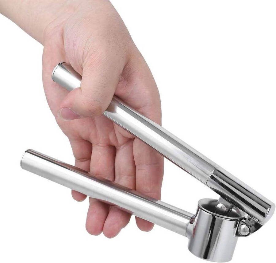 Knoflookpers roestvrij staal handmatige knoflookpers met ergonomisch handvat