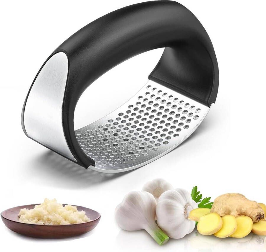 Knoflookpers roestvrij staal huishouden 2024 knoflook gember chilipepers zwart