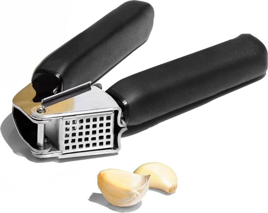 Knoflookpers Roestvrijstalen knoflookpers van Good Grips knoflookpers