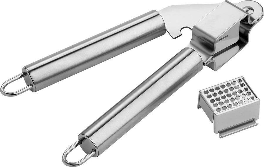 Knoflookpers RVS Knoflookpers voor het persen van knoflook met gemak knoflookpers