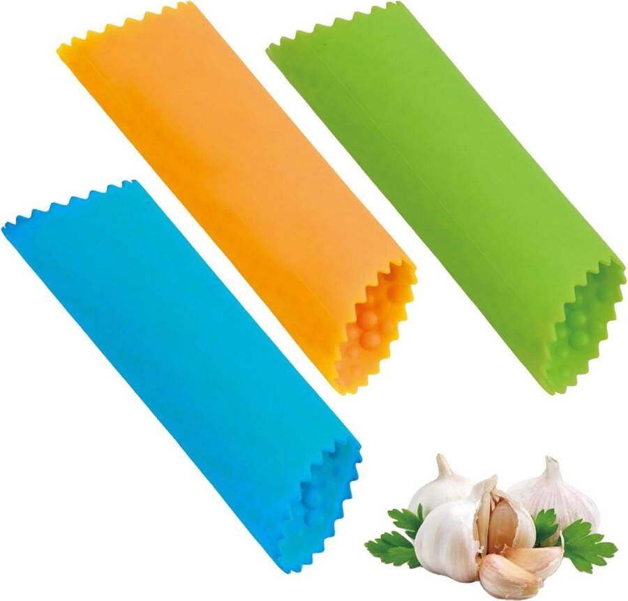 Knoflookpers Siliconen knoflookschiller Knoflooktenen in seconden pletten knoflookpers