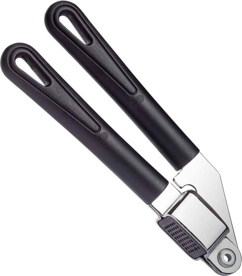 Knoflookpers Uitneembaar raster Verchroomd Lengte 197 cm Staal Gentle zwart knoflookpers