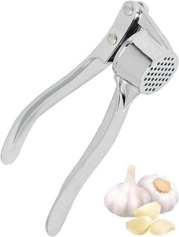 Knoflookpers van roestvrij staal knoflooksnijder vaatwasmachinebestendig geperste knoflookmolen gemakkelijk te reinigen