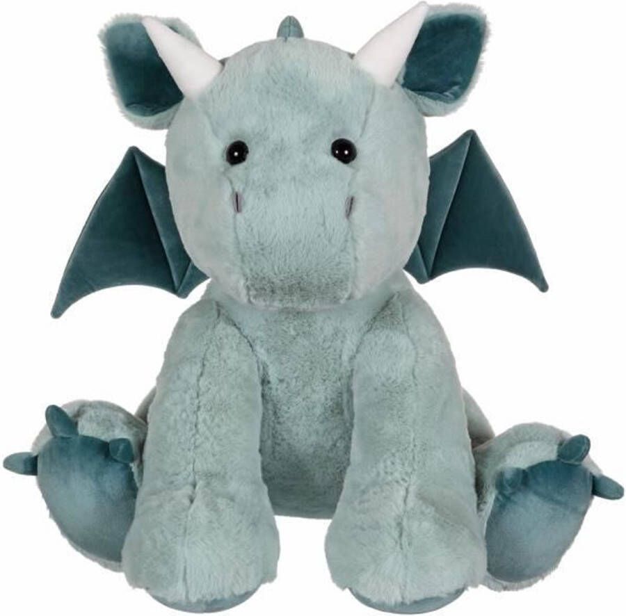 Knuffel Gipsy Toys Floppy Dragon 30cm Groen