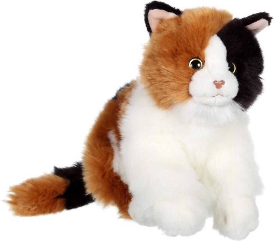 Knuffel Gipsy Toys Mimiz kat 28cm Driekleur