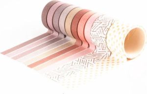 Knutselen Washi Tape Earth and Pastels 10 Rolletjes Papier en DIY