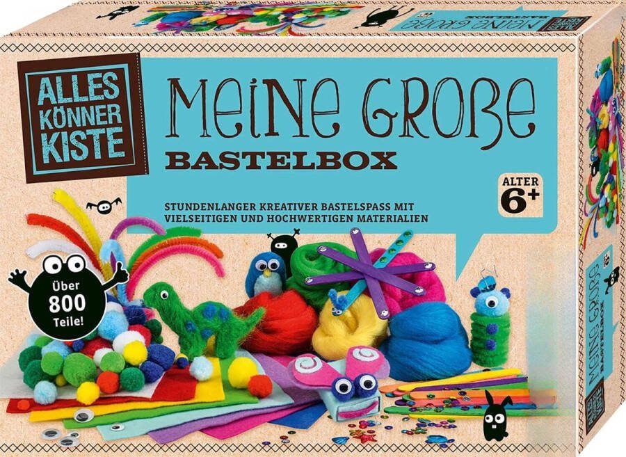 Knutselkoffer Knutseldoos Knutselkoffer voor Meisjes Knutselbox Knutsel Koffer