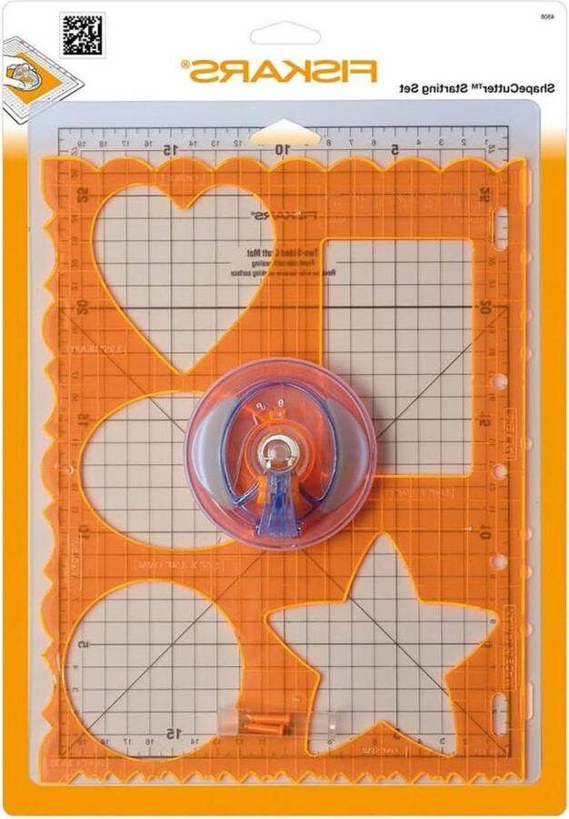 Knutselset starterskit shape cutter sjablonen snijmat en reservemesjes