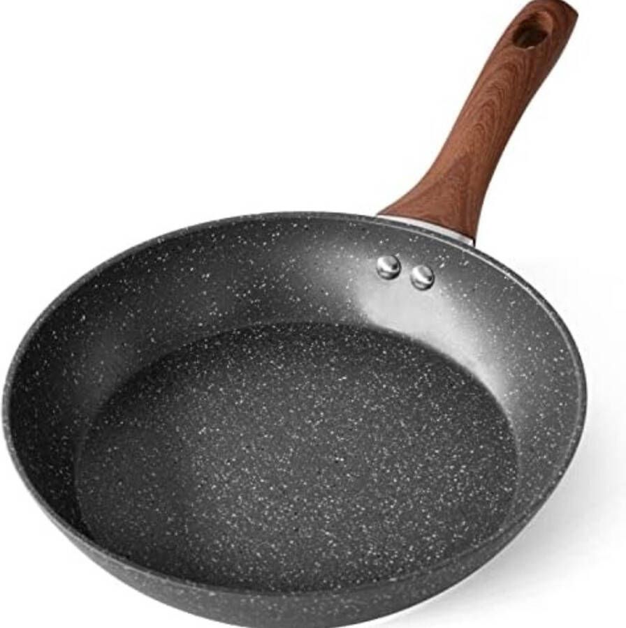 Koekenpan inductie Hapjespan inductie 24cm Zwart