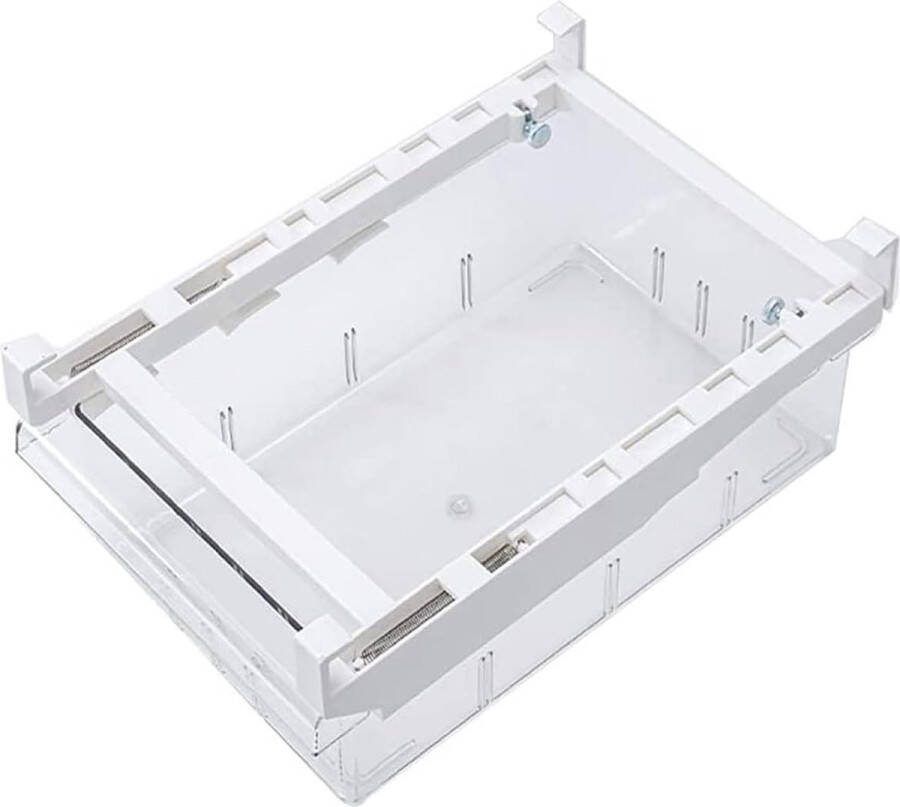 Koelkast-organizerset Wuudi lade-organizer transparant lade-organisatiesysteem voor keuken kantoor badkamer bureau enz. (1 pak)