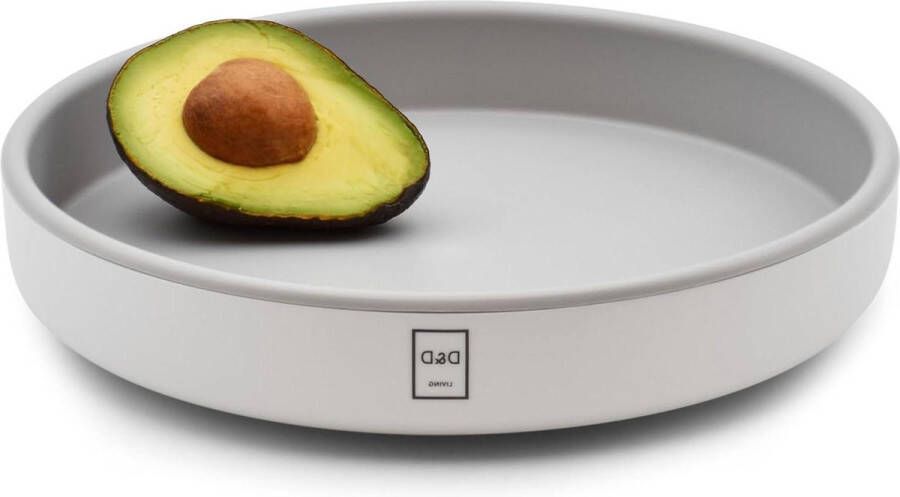 Koelkastorganizer Opbergdoos Draaiplateau Ø 25-cm Keuken en Koelkast Organizer Draaibaar Stille Rotatie Lazy Susan Kruidenrek Versterkte Kunststof Rondel