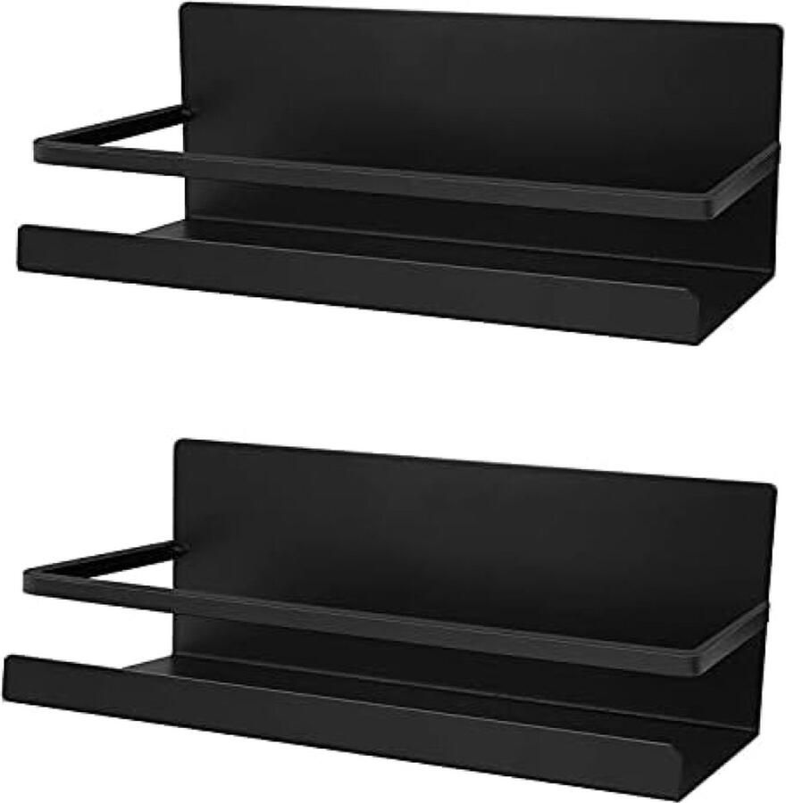 Koelkastrek 2-delig magnetisch kruidenrek koelkast organizer ruimtebesparend voor de keuken