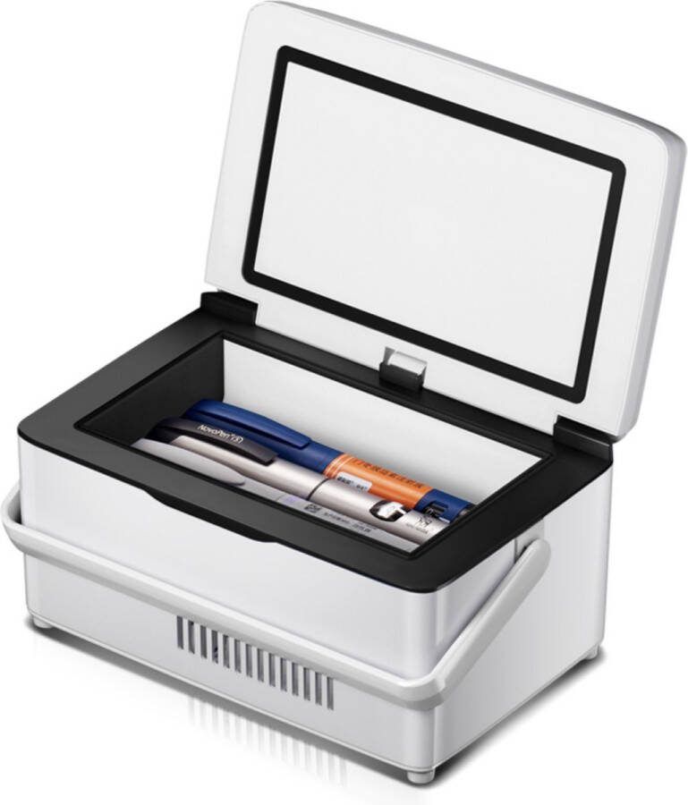 Koeltas medicijnen Zwart Wit Diabetes Koeltas insuline Medische Koelbox Insuline Etui Diabetes Tas Medische Koeltas Auto Koelkast