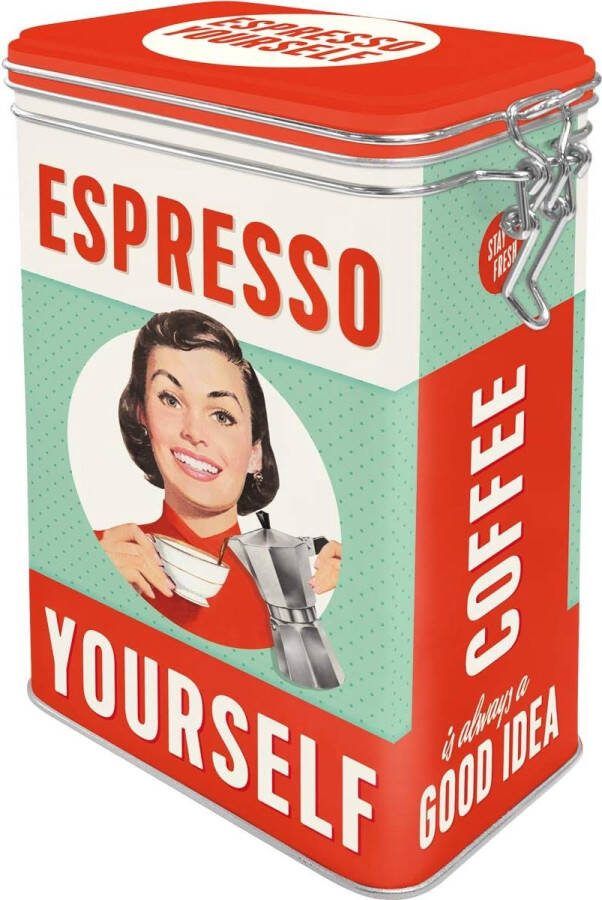 Koffiebus Say it 50's 11 x 8 x 18 cm