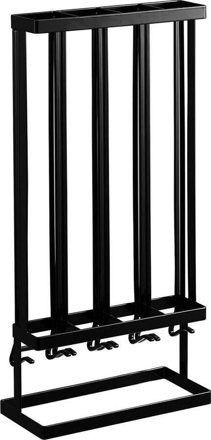 Koffiecapsulehouder breed Tower zwart opbergoplossing voor capsules
