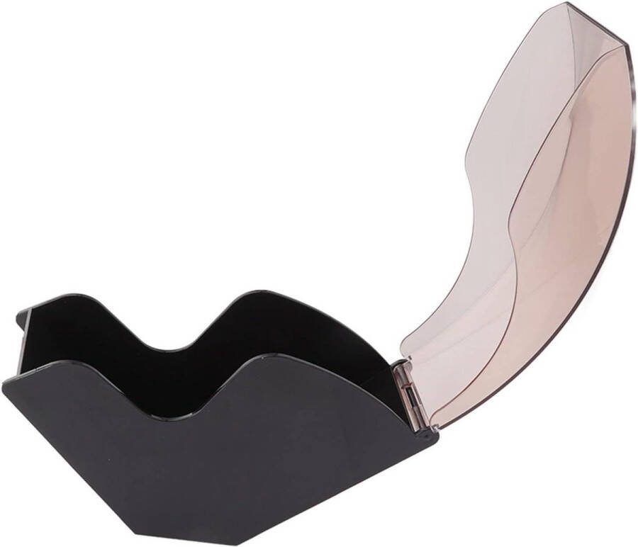 Koffiefilterhouder Stand Up Design Decoratieve Functie Organiseer Koffiefilter Papier Plastic Opbergdoos Hotel Gebruik