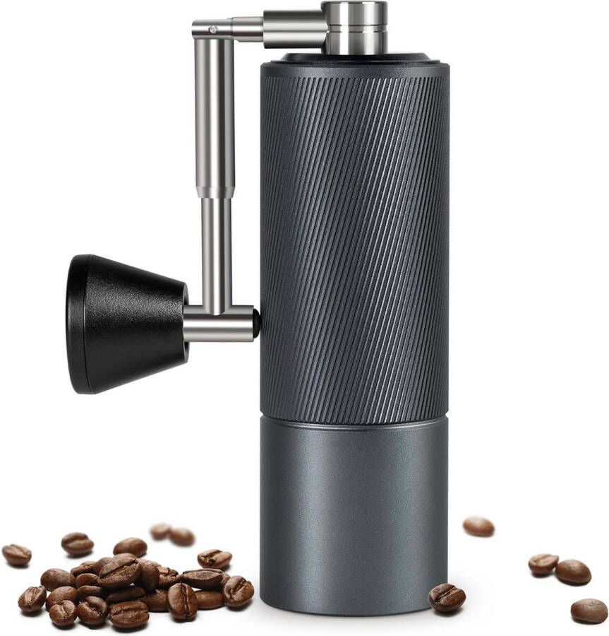 Koffiemolen Handmatige Chestnut C2 FOLD roestvrij staal conische braam inklapbare handgreep espresso French Press donkergrijs