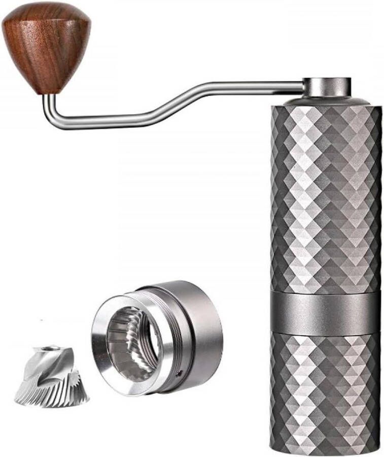 Koffiemolen Handmatige witte Pentagon koffiemolen 420 braam meerdere mesopties perfect voor espresso