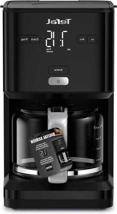 Koffiezetapparaat CM6008 Filter Programmeer Automatische Start Warmhoudfunctie Zwart