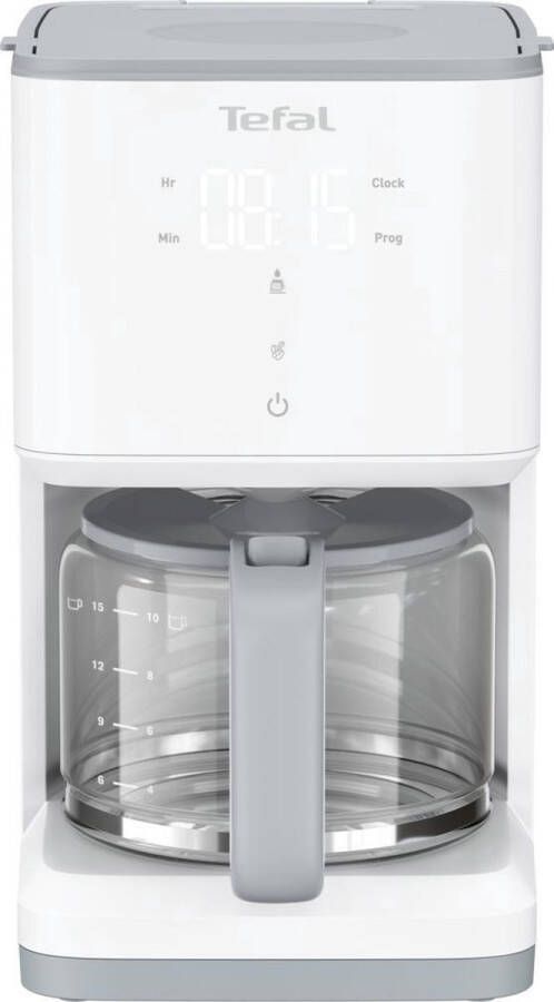 Koffiezetapparaat Koffiemachine Filterkoffie 15 Kopjes 1.25 Wit